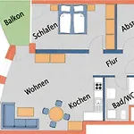 Haus Nordseebrandung B3 2 *