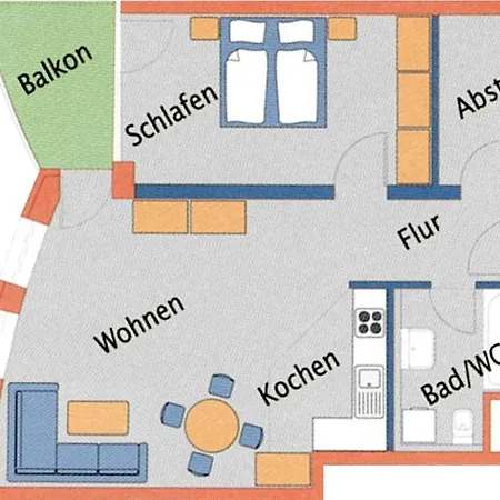 Haus Nordseebrandung B3 2 *